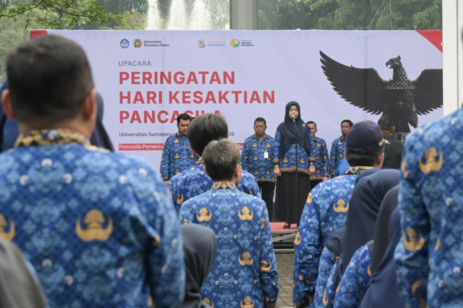USU Peringati Hari Kesaktian Pancasila, Tegaskan Pengamalan Nilai Pancasila dalam Akademik dan Teknologi